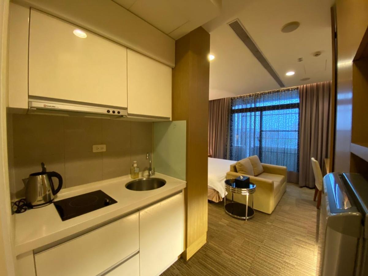 Aj Residence 安捷國際公寓酒店 Taipei Exterior foto